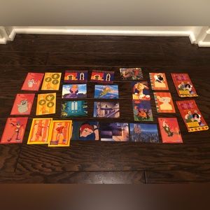 Disney Hunchback of Notre Dome Trading Cards Lot of 22
